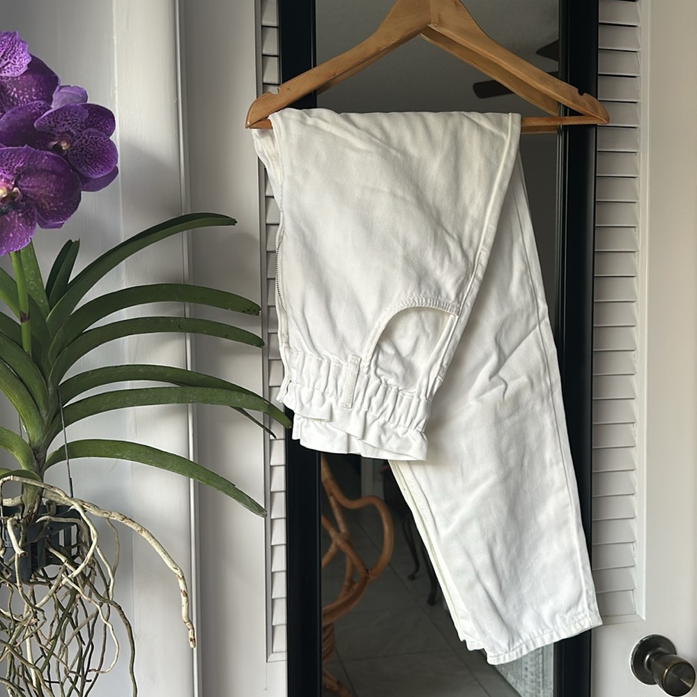 Zara Balloon white Pant